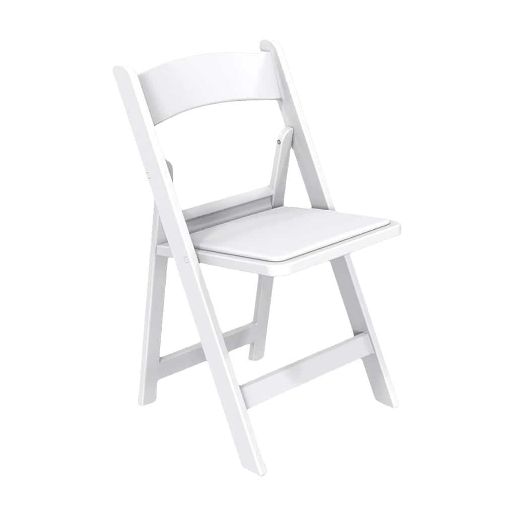 Plastic Folding Chair White Select Events   White Folding Chair Hire Select Events 